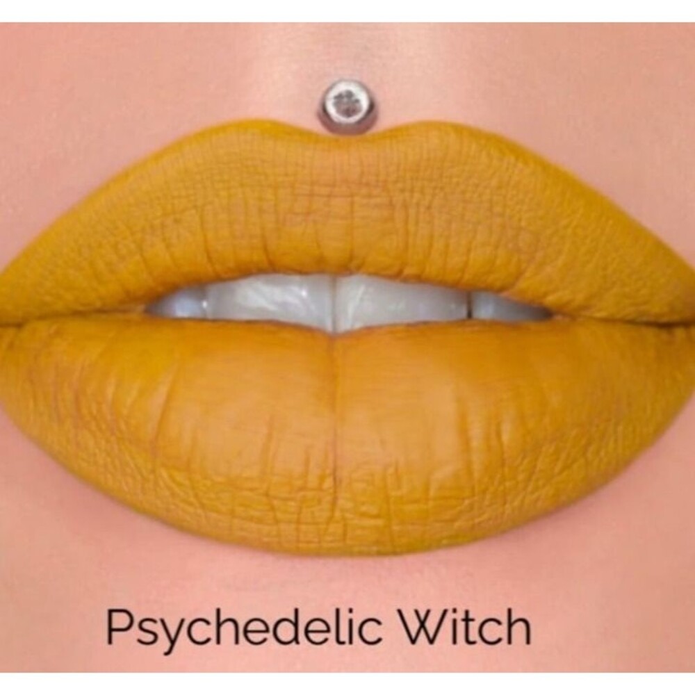 New! Psychedelic Witch Jeffree Star Velour Liquid Lipstick VLL NWT NIB Yellow - Picture 1 of 6